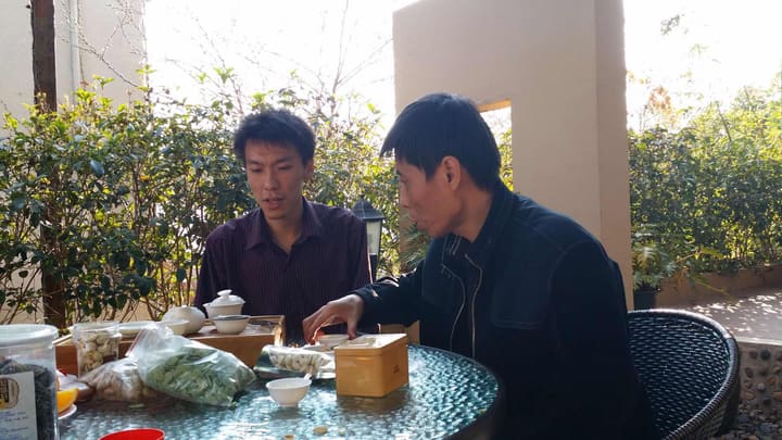 与亲人